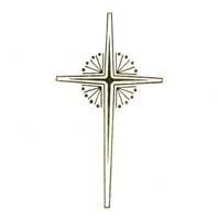 Sunray Cross Card