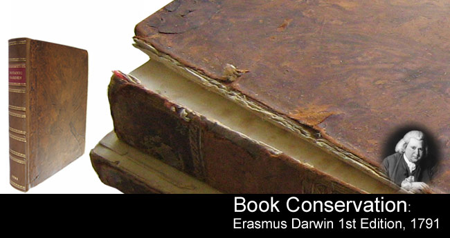 book conservation slide
