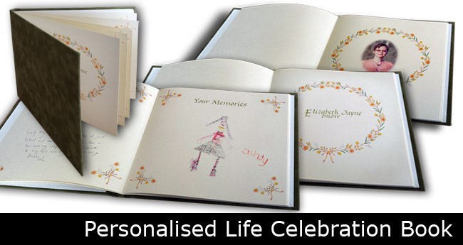 Life Celebration Books slide